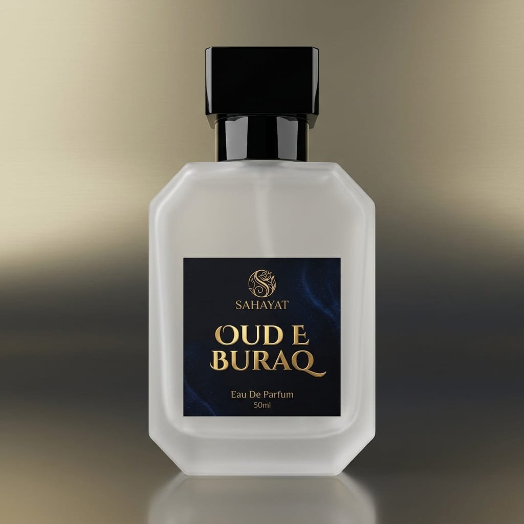 Oud E Buraq Eau De Parfum by Sahayat | 50ml | Classic oud perfume for a modern audience