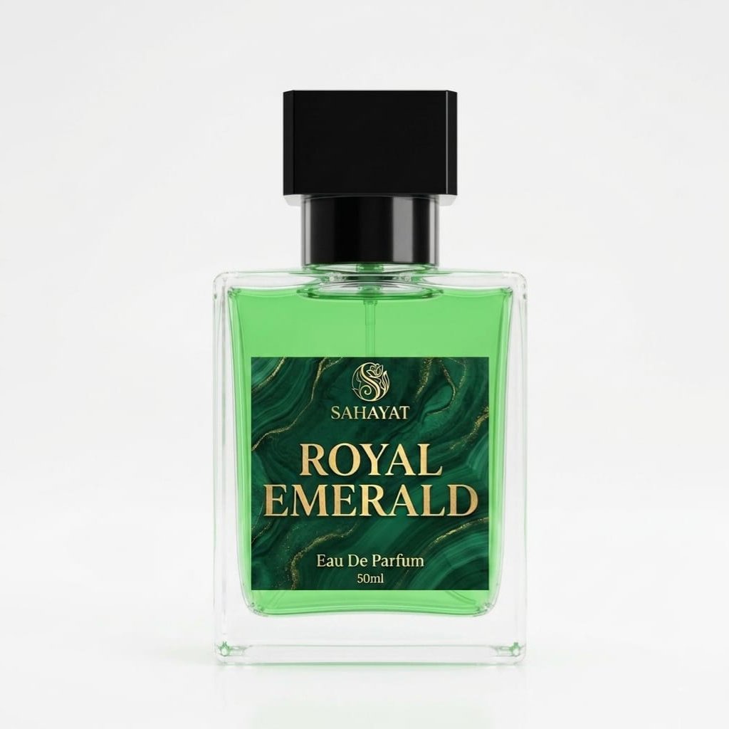 Royal Emerald by Sahayat – Luxurious Green Woody Unisex Perfume | 50ml