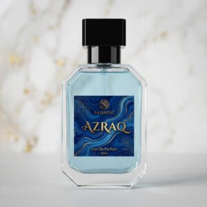 Azraq by Sahayat – Fresh Aquatic Unisex Eau De Parfum | Long-Lasting Ocean-Inspired Fragrance | 50ml