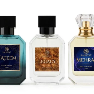 SAHAYAT Signature Royal Trio – 3 Premium Long-Lasting Perfumes | 50ml Each | 50% OFF