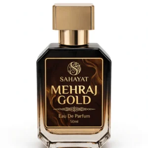 Mehraj Gold by Sahayat – Fresh Fruity Eau De Parfum for Men | Long-Lasting Premium Perfume | 50ml