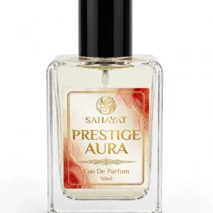 Prestige Aura by Sahayat – Luxury Woody Floral Perfume for Women | Long-Lasting Eau De Parfum | 50ml