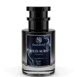 Wild Aura Premium by Sahayat – Fresh Spicy Unisex Eau De Parfum | Long-Lasting Perfume | 60ml